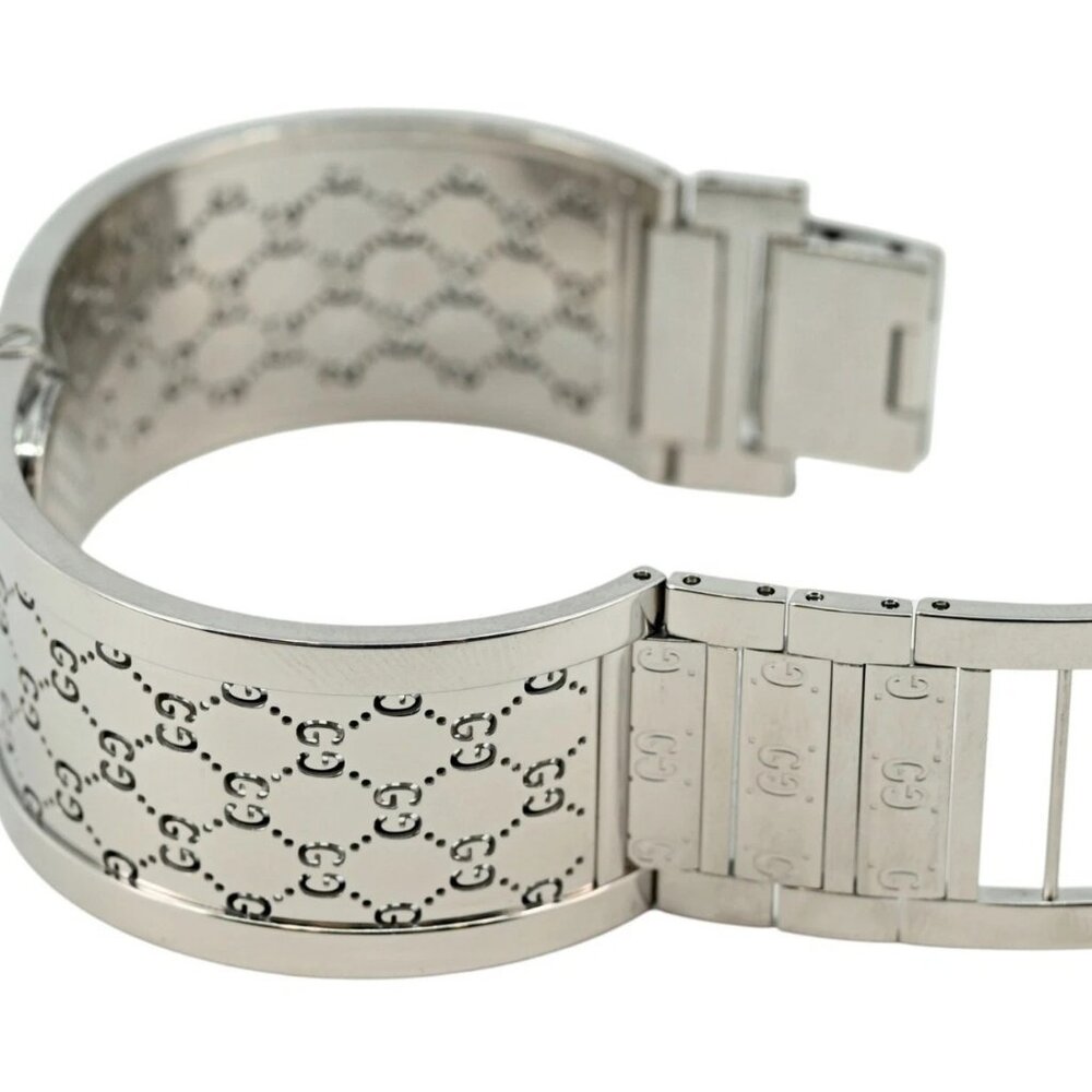 Gucci Twirl 23mm Ladies Brown Dial Double Diamond Bezel Watch! Ref: YA112504! - Picture 6 of 9